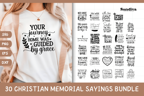 Christian Memorial Quotes for Embroidery Projects
