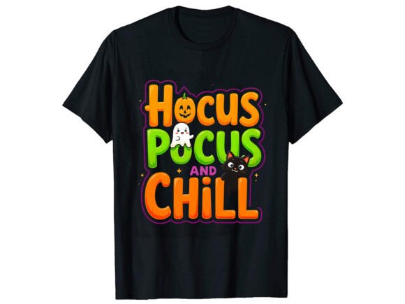 Hocus Pocus Chill Funny T-Shirt Design Review for Real Projects