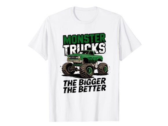 Monster Trucks the Bigger T-Shirt Design Review