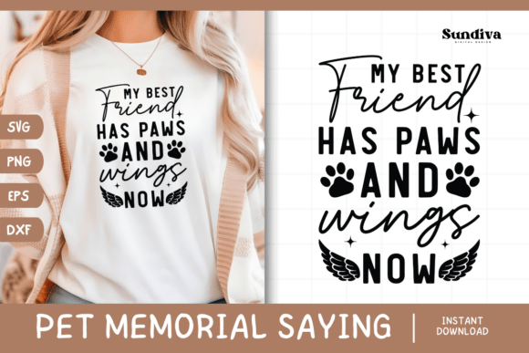 Pet Memorial Quote SVG 15: A Thoughtful Design for Sincere Embroidery Projects