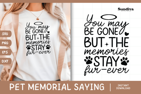 Pet Memorial Quote SVG 3 – A Heartfelt Design for Real Projects