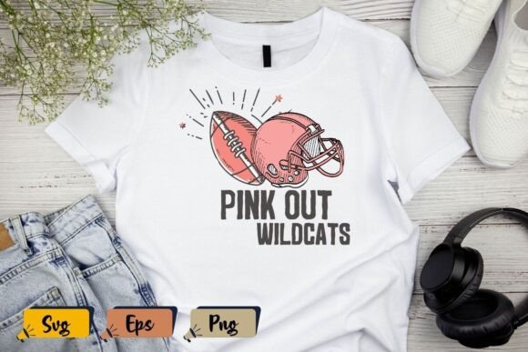 Pink Out Wildcats School Wildcats Breast Embroidery Design Review