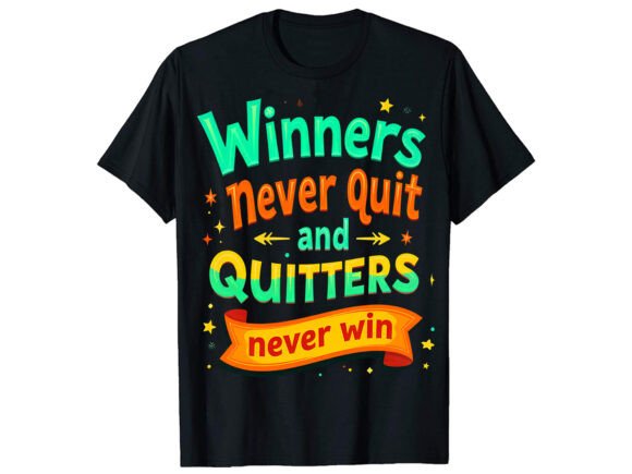 Winners Motivational T-Shirt Design Review